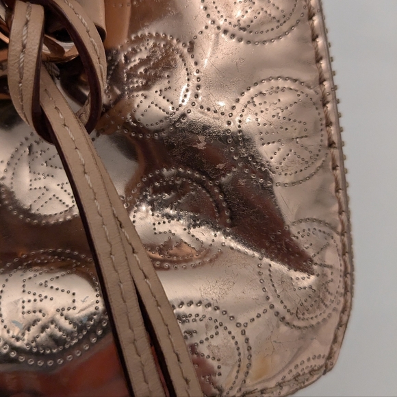 MICHAEL KORS Grayson Metallic Rose Gold Bag - Picture 13 of 15